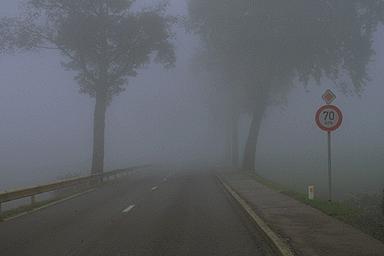 Conduire dans le brouillard : utilisation des feux