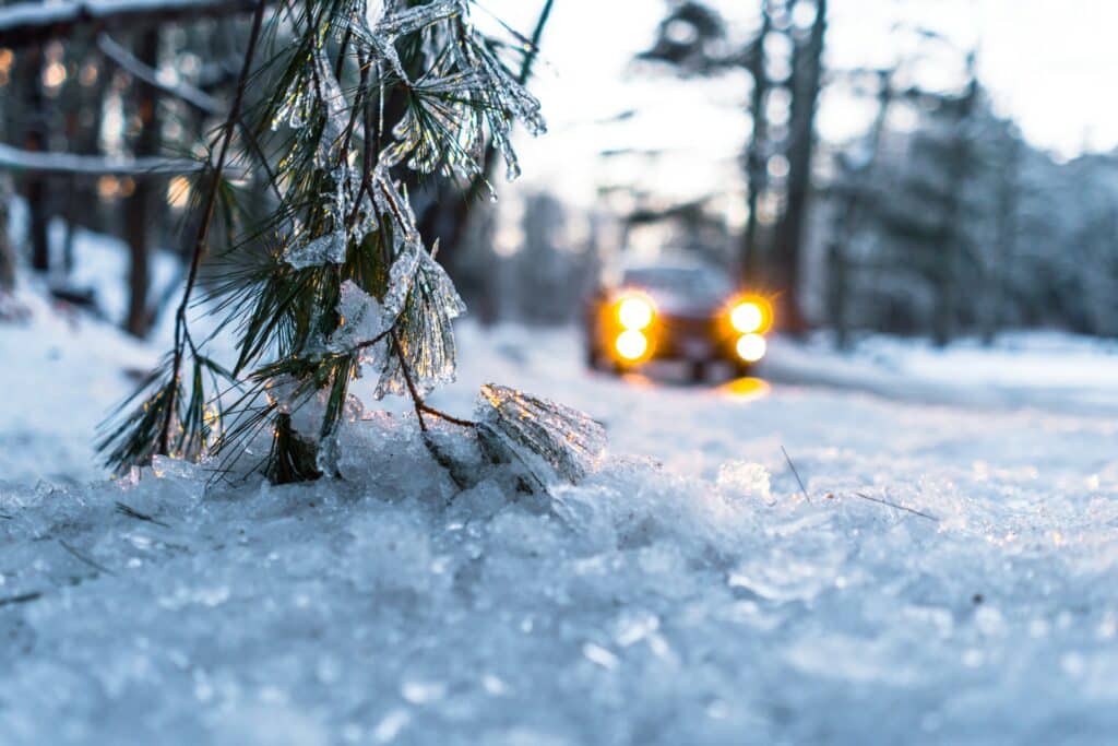 voiture hiver